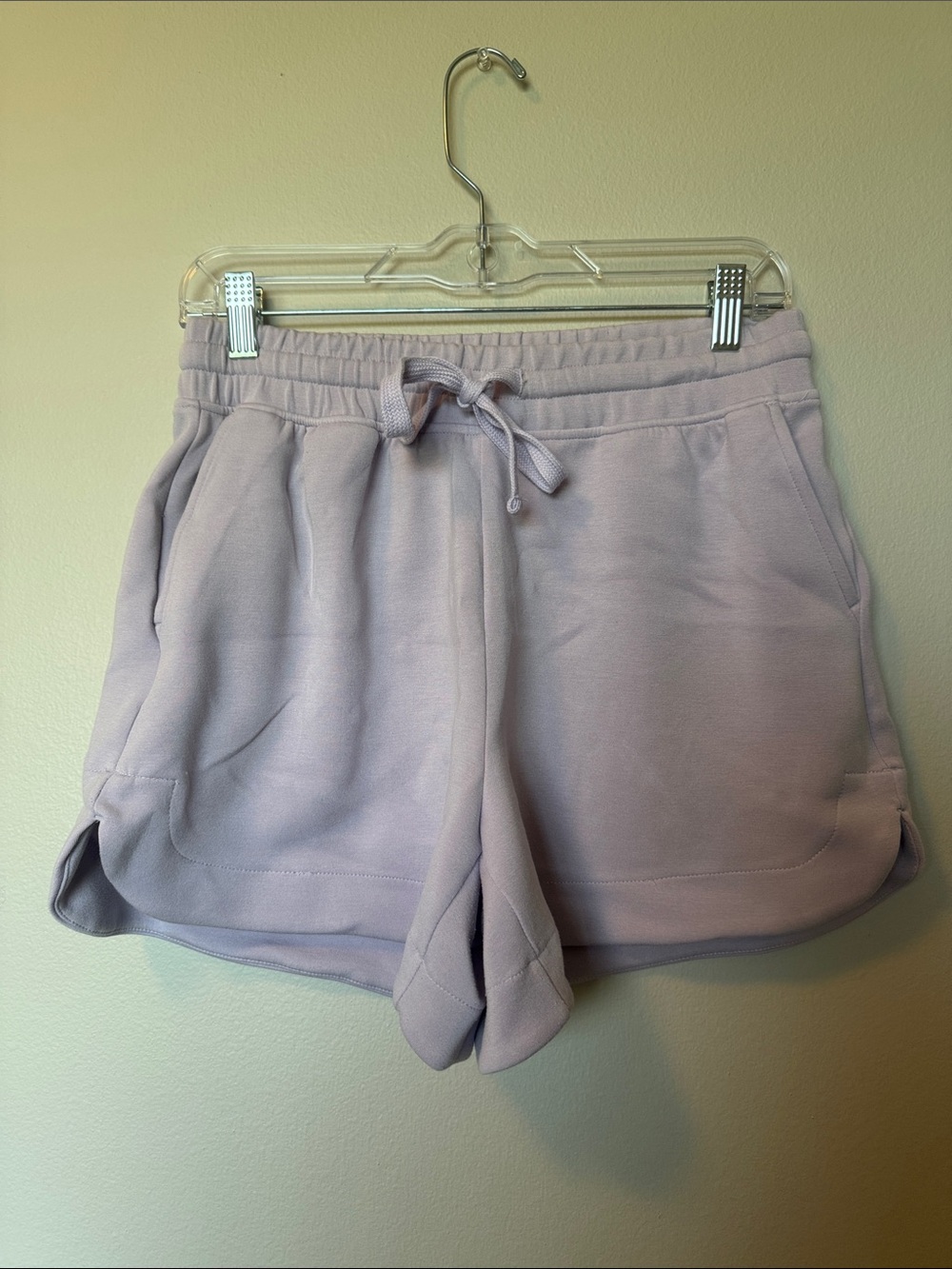Rae Mode Purple Drawstring Shorts